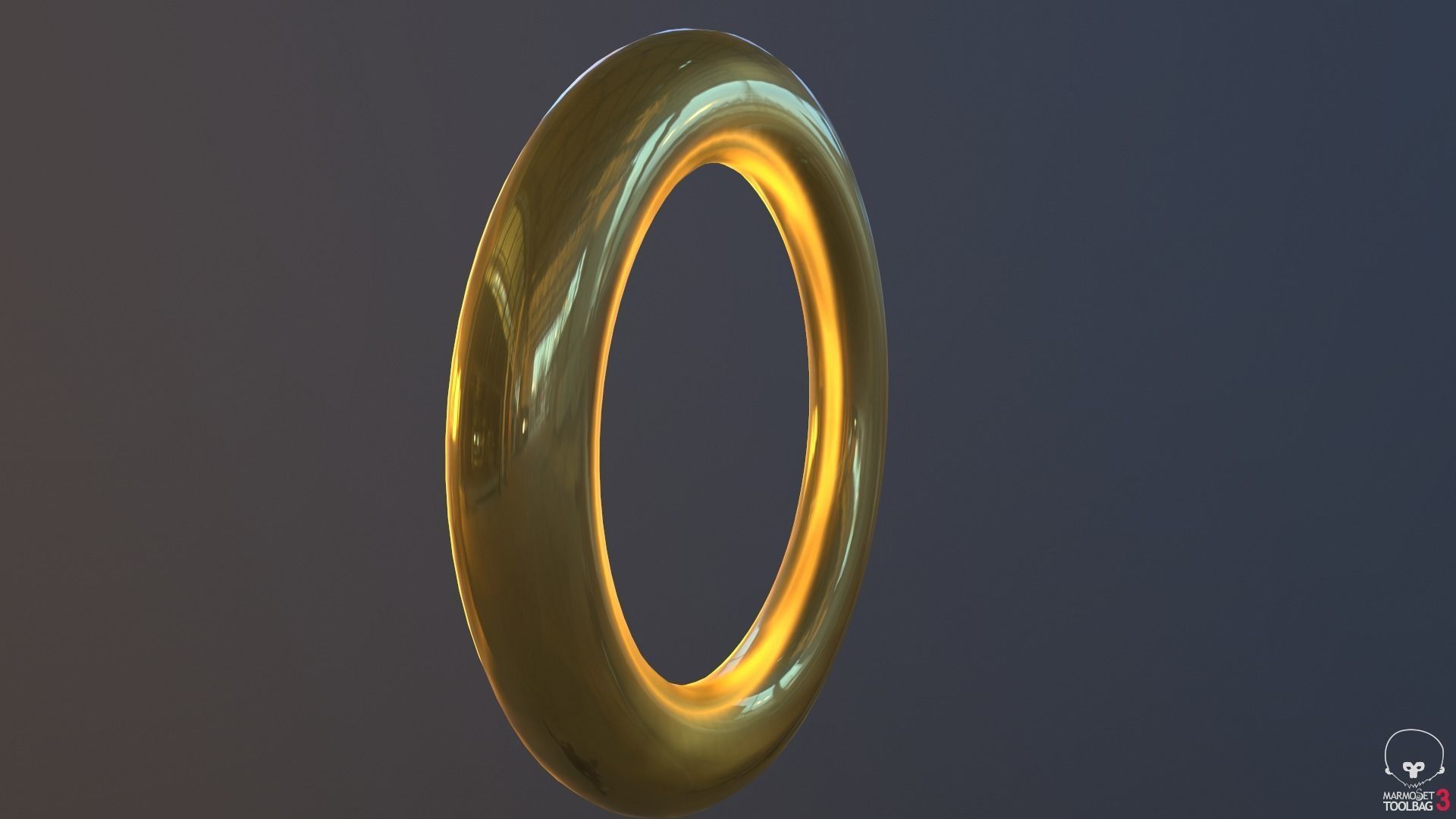 Sonic Ring - Support Me by Order 3D model_3