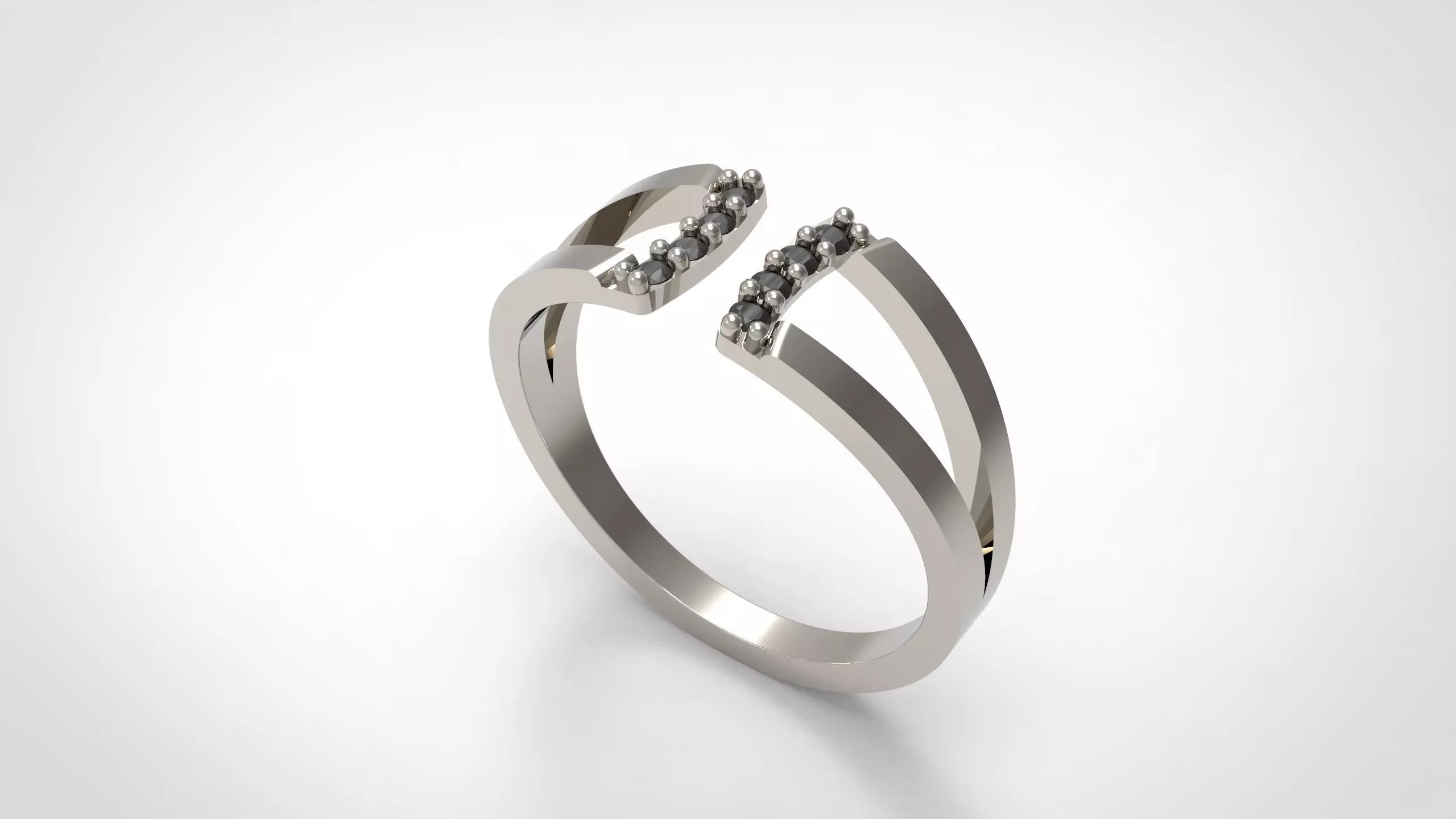 Minimal Ring 11 3D print model_0