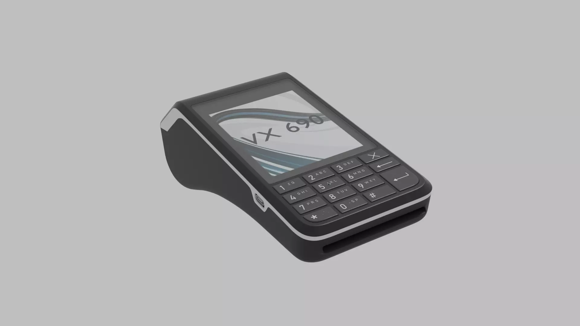 Terminal Card Reader 3D model