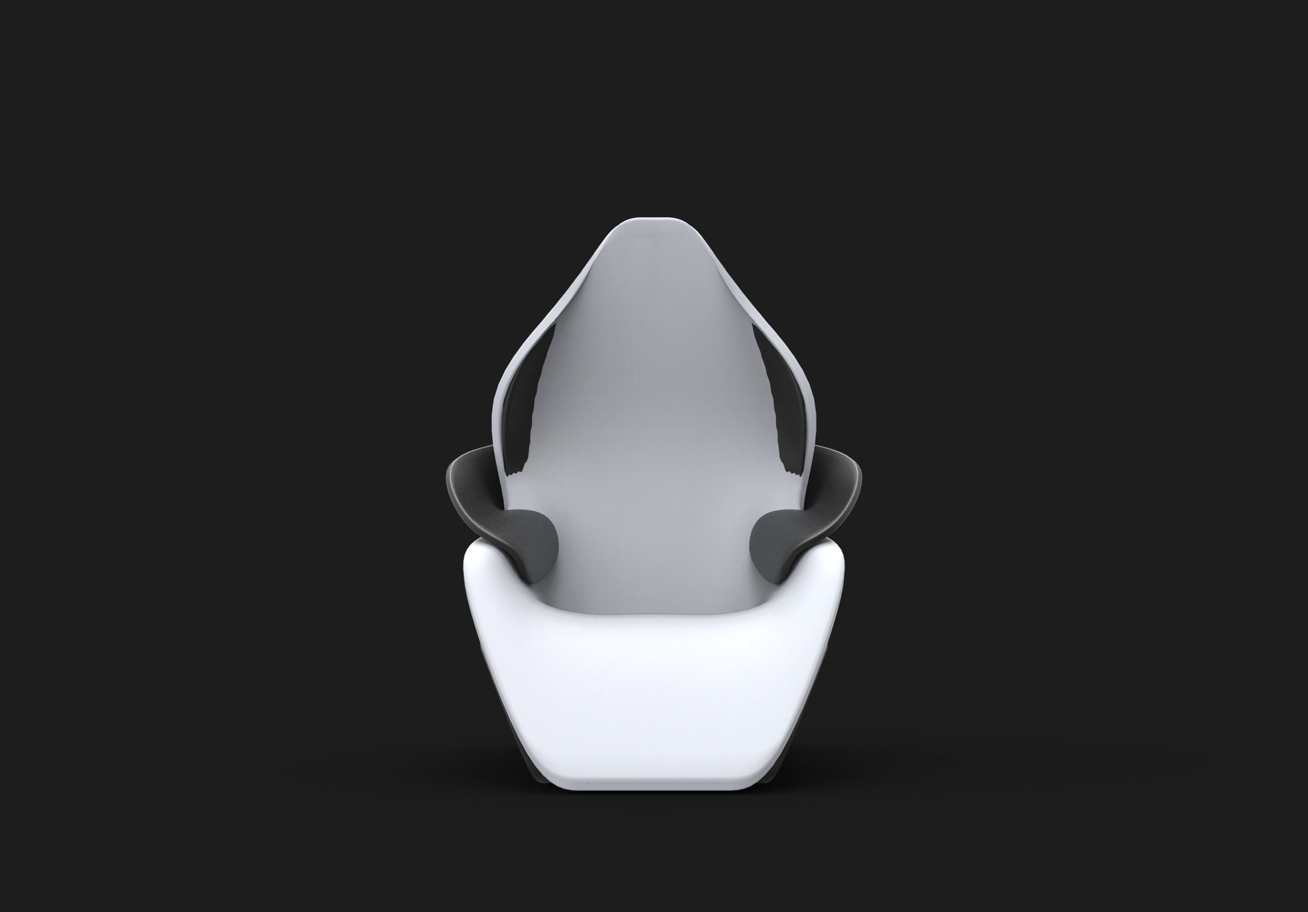 Basic car seat concept 3D model_6