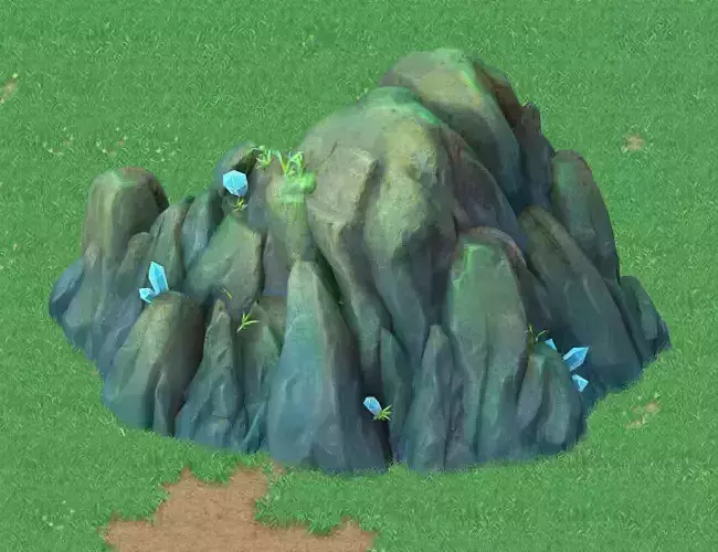 Cartoon Sky City - Fake Terrain 03