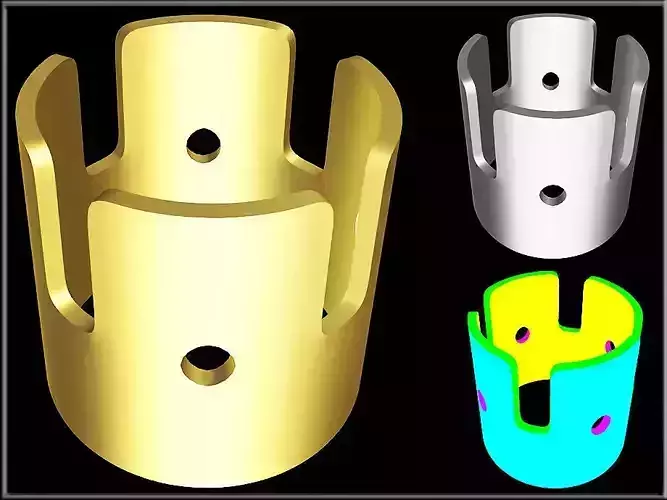 Simple Round Hollow Crown