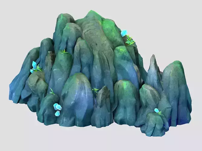 Cartoon Sky City - Fake Terrain 04