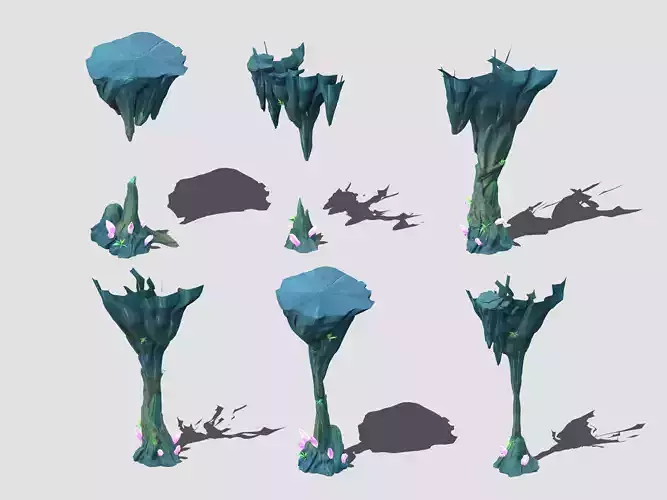 Cartoon Sky City - Fake Terrain 11