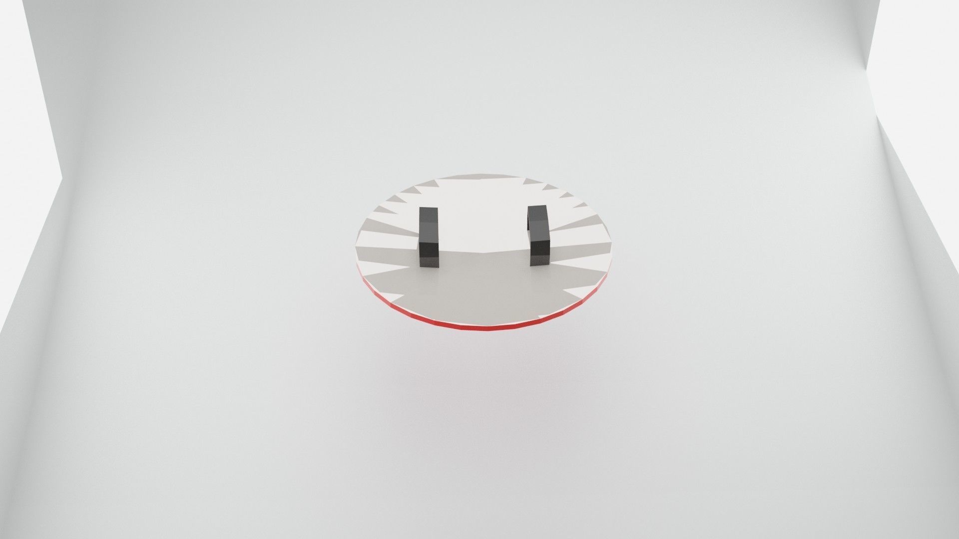 shield of captain america papercraft template 3D print model_3