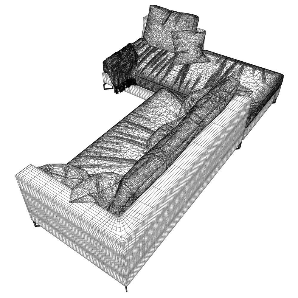 09 Sofa Molteni c - LARGE 1 3D model_5