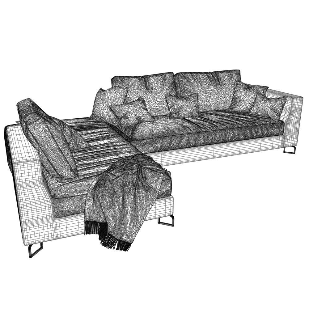 09 Sofa Molteni c - LARGE 1 3D model_3