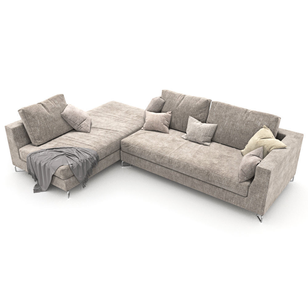 09 Sofa Molteni c - LARGE 1 3D model_1