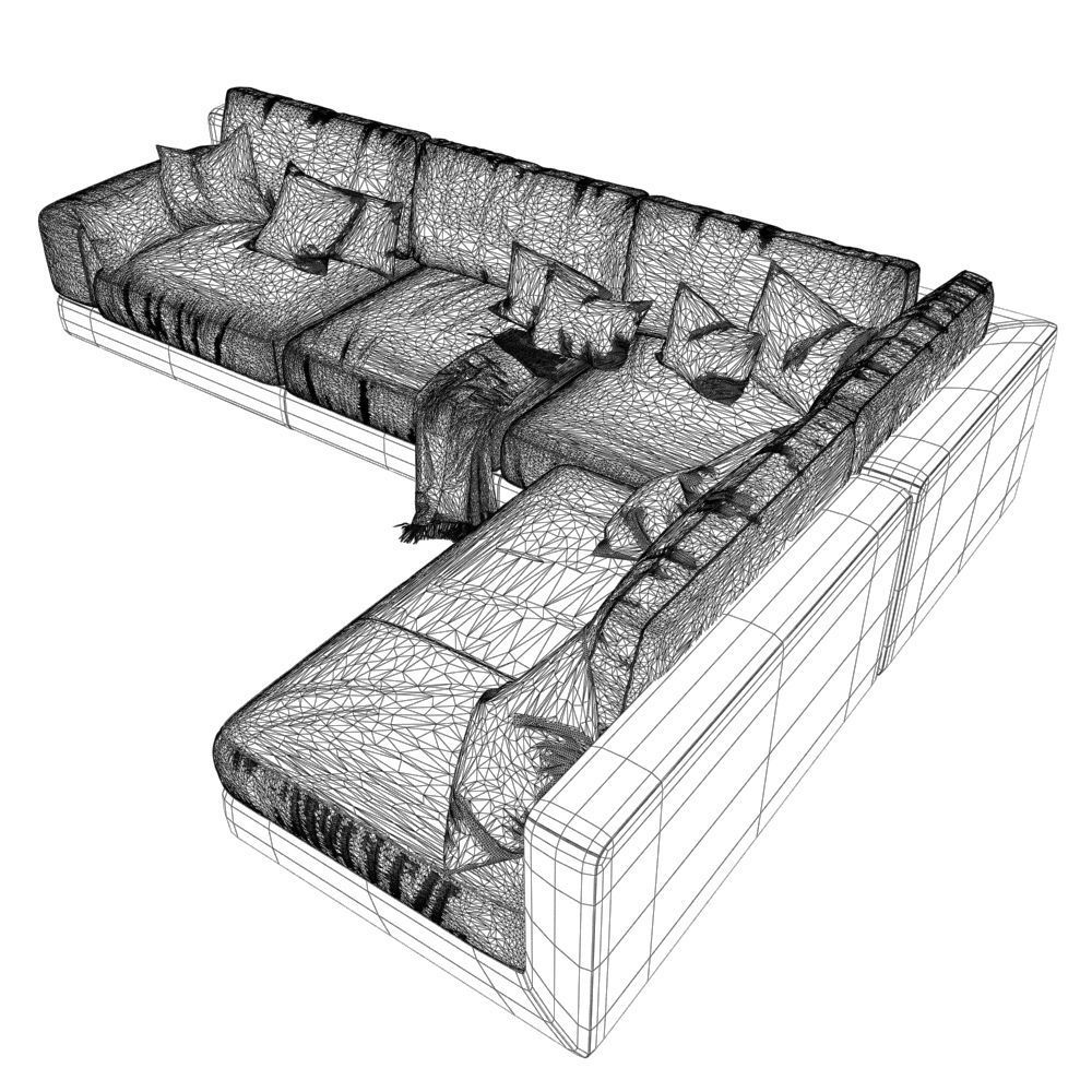 11 Sofa Natuzzi Agora2989 3 3D model_5