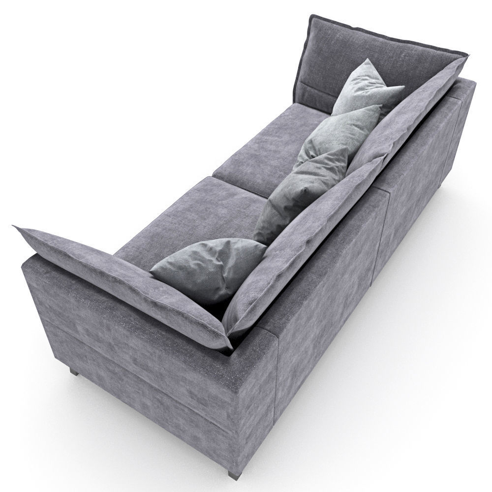 12 Sofa Natuzzi Aplomb 4 3D model_2