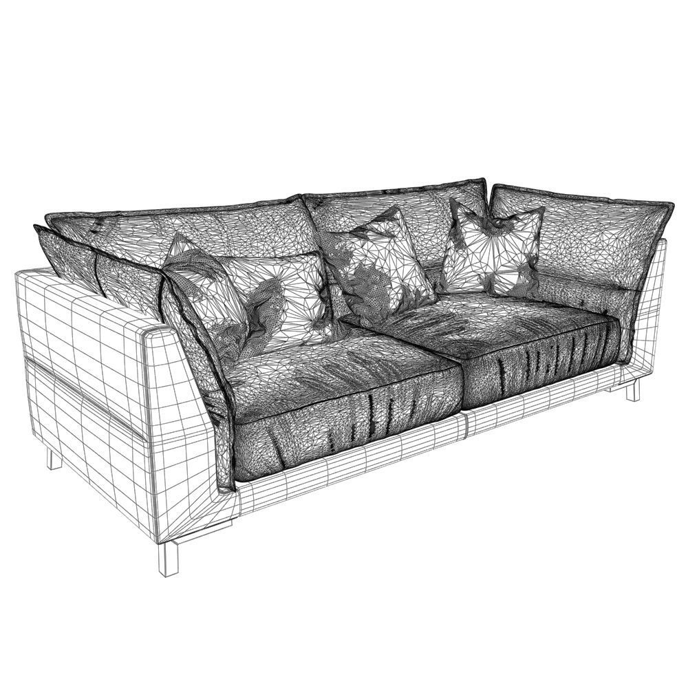12 Sofa Natuzzi Aplomb 4 3D model_3