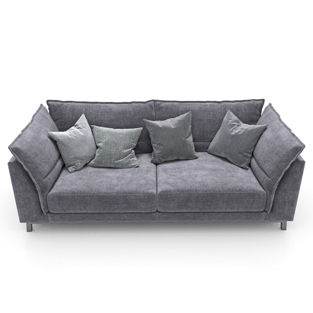 12 Sofa Natuzzi Aplomb 4 3D model_1