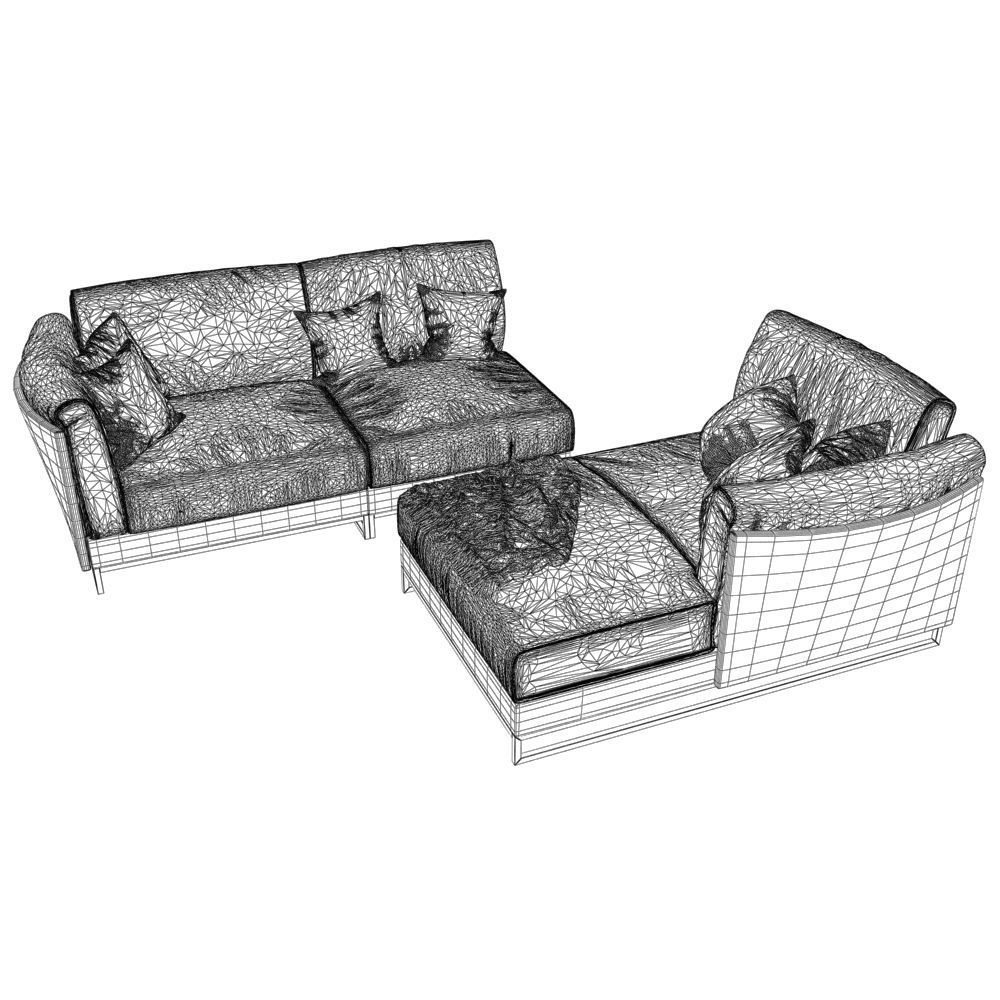 15 Sofa natuzzi armonia2788 var 3 3D model_4