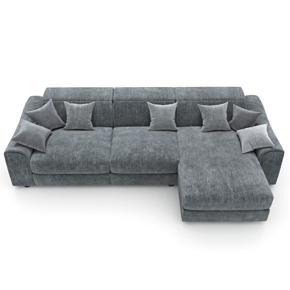 16 Sofa natuzzi Attesa 2827 4 3D model_1