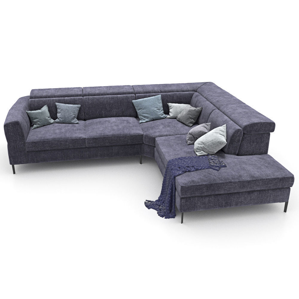 18 Sofa natuzzi bebop 2900 2 3D model_1
