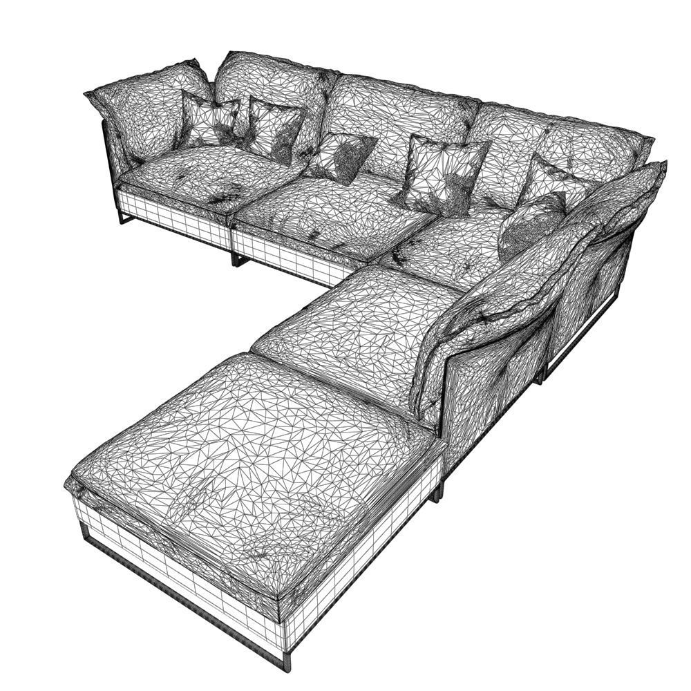 21 Sofa natuzzi cambre 2638 VAR 1 3D model_5