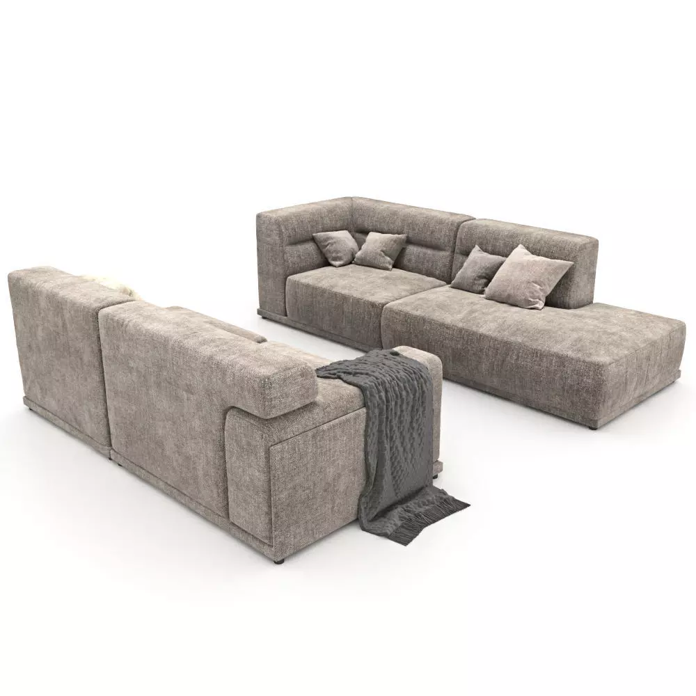 25 Sofa natuzzi Dorian 2904 var 1 3D model_0