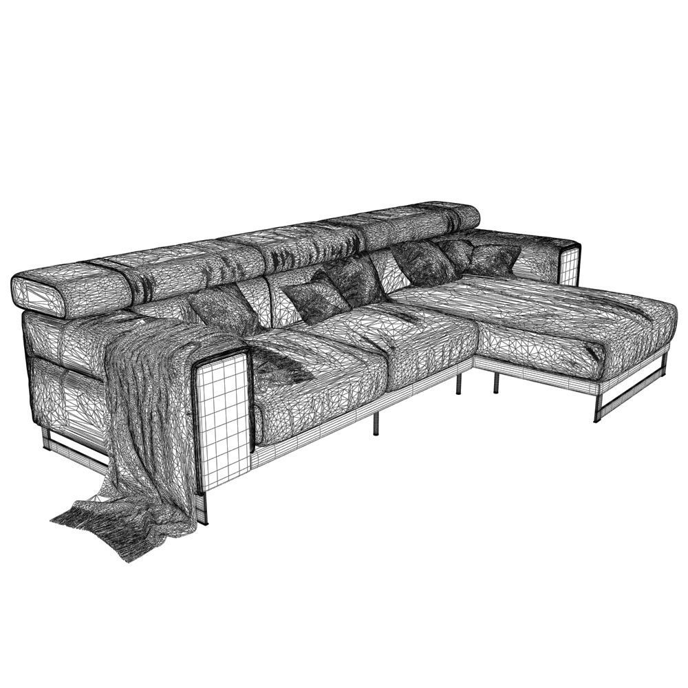 29 Sofa natuzzi Etoile 2623 1 3D model_3