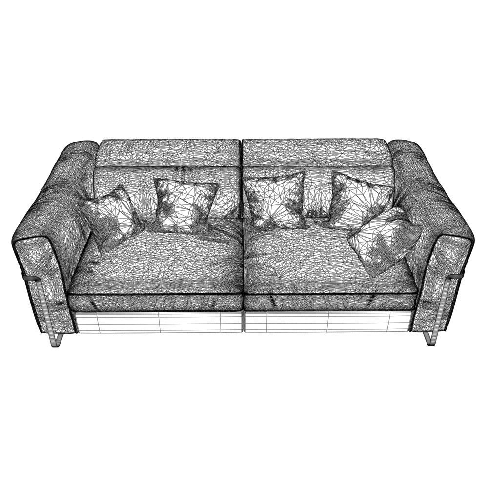 31 Sofa natuzzi fidelio 2907 3 3D model_4