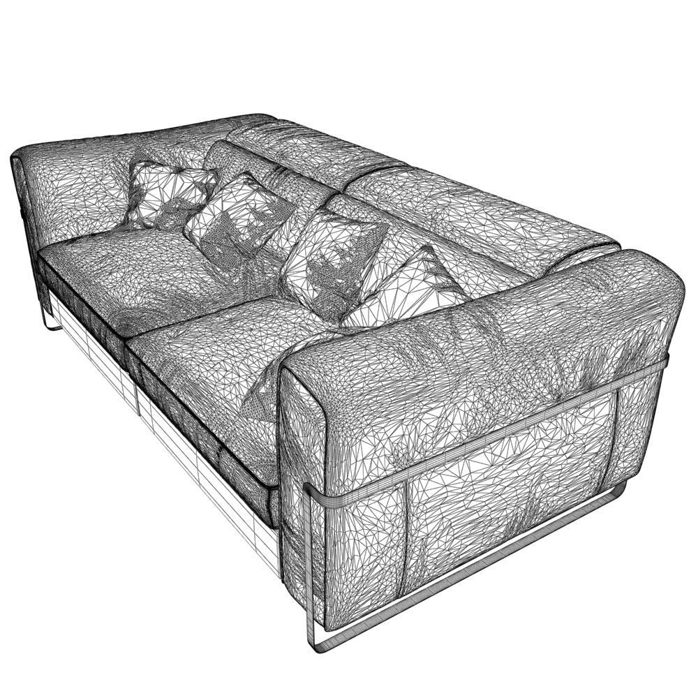 31 Sofa natuzzi fidelio 2907 3 3D model_5