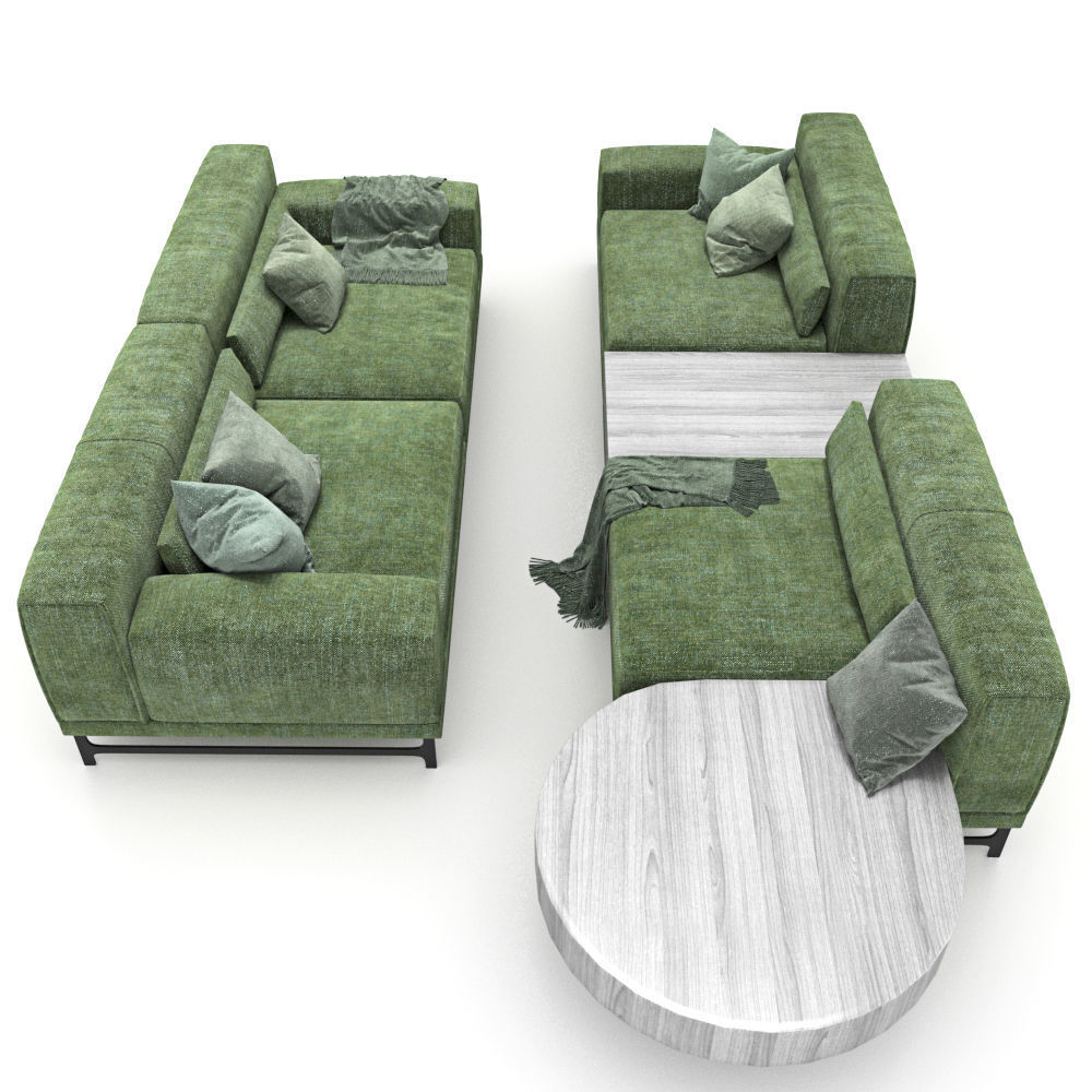 39 Sofa Natuzzi Ido var 3 3D model_1