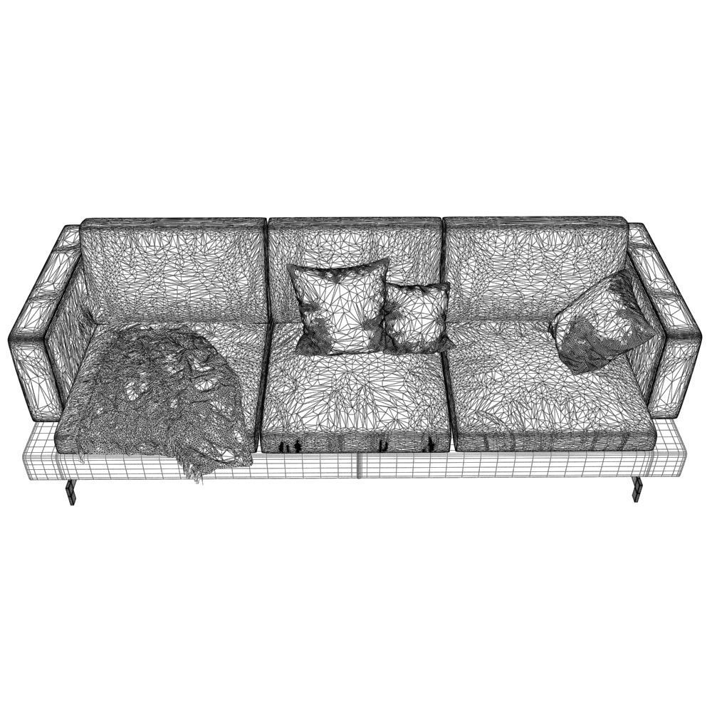 43 Sofa Natuzzi Jeremy var 3 3D model_4