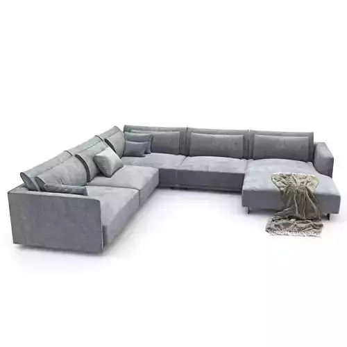 46 Sofa natuzzi LongBeach 2911 2