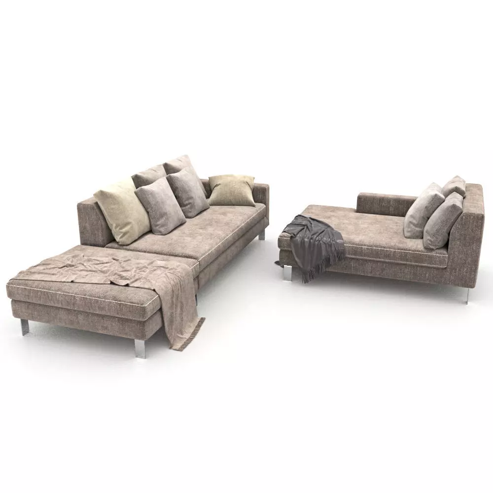 61 Sofa Napoli Sofa Club VAR 1 3D model_0