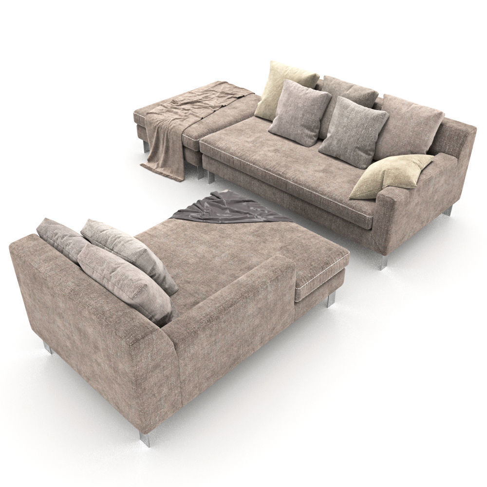 61 Sofa Napoli Sofa Club VAR 1 3D model_2