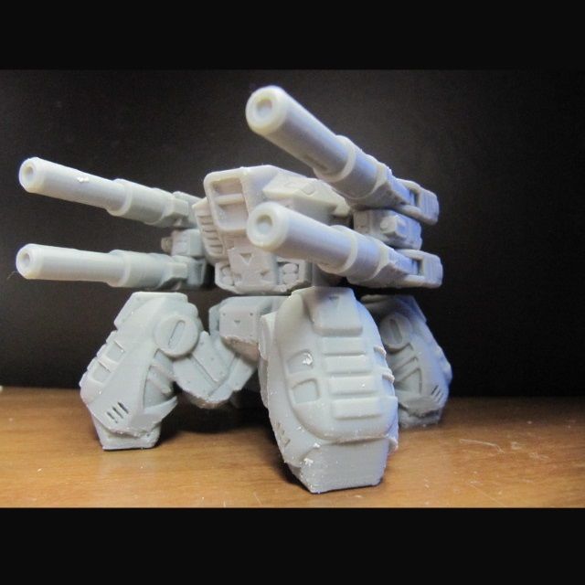 CHIBI-TECH SD - BLACKWIDOW CHASSIS 3D print model_3