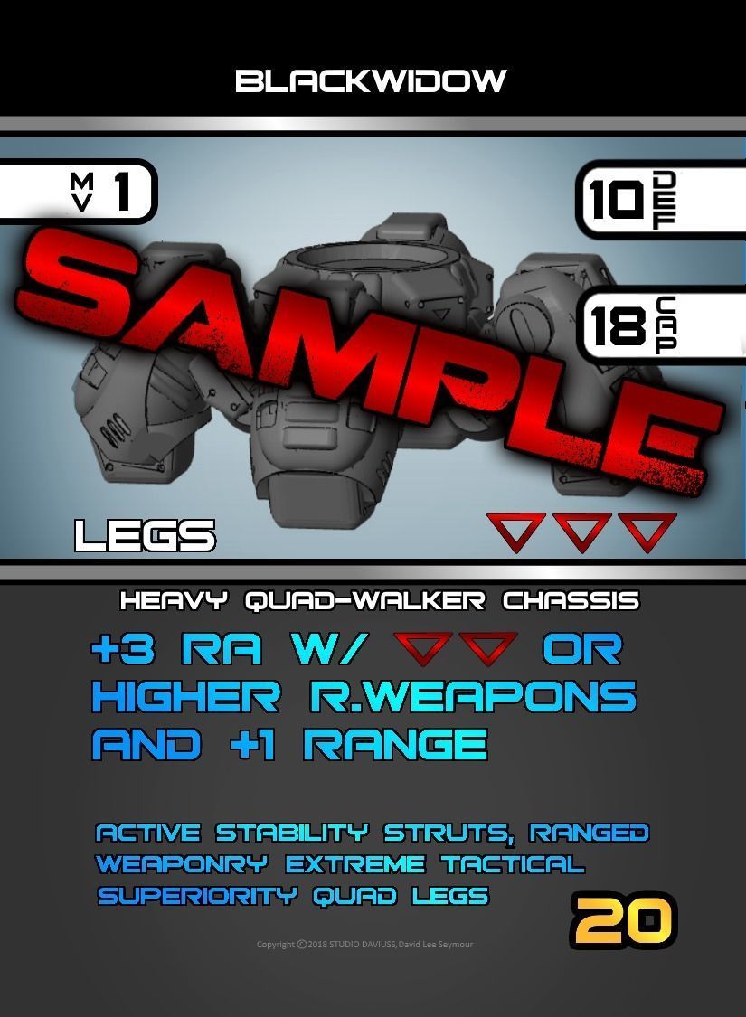 CHIBI-TECH SD - BLACKWIDOW CHASSIS 3D print model_19