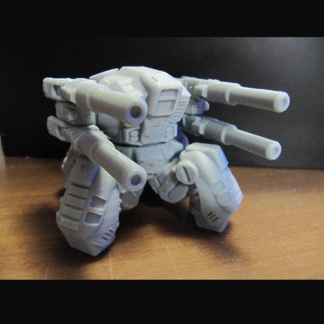 CHIBI-TECH SD - BLACKWIDOW CHASSIS 3D print model_4