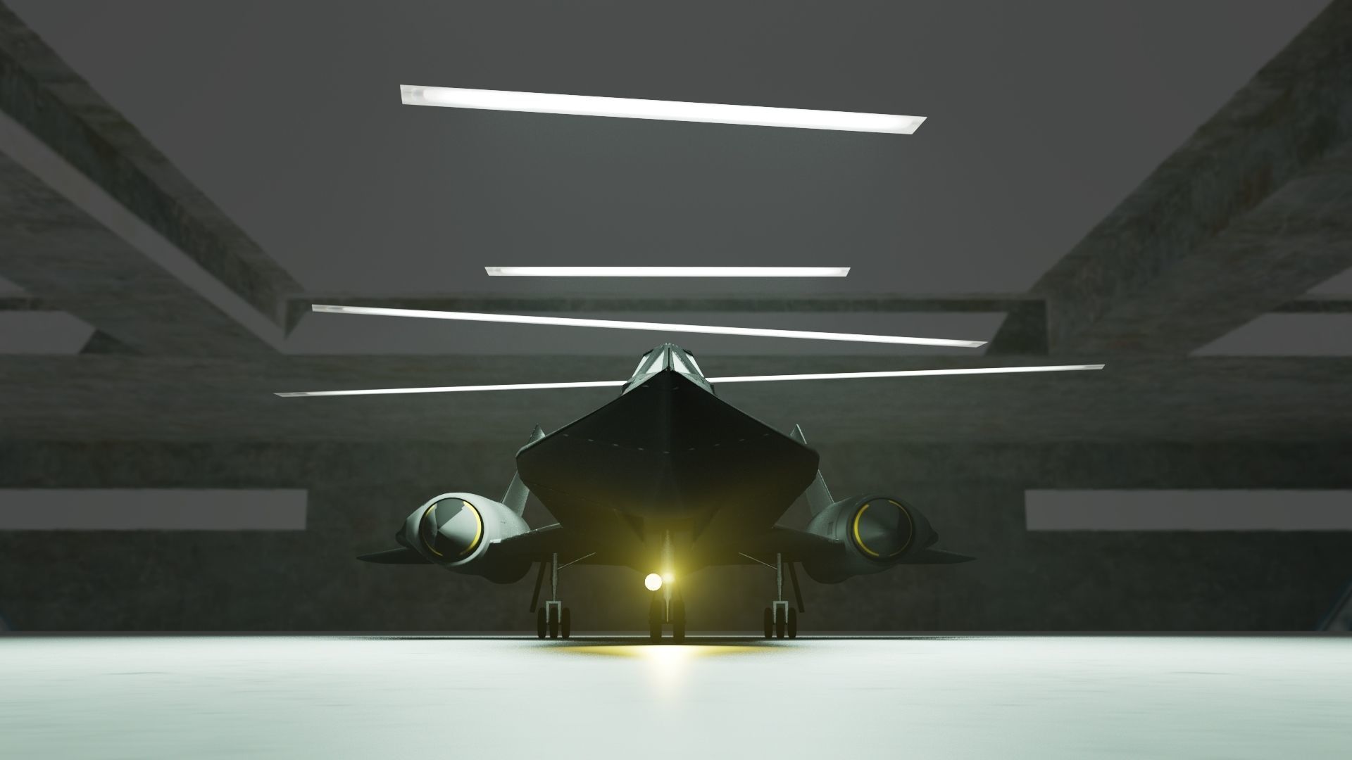 Lockheed SR-71 BlackBird 3D model_3