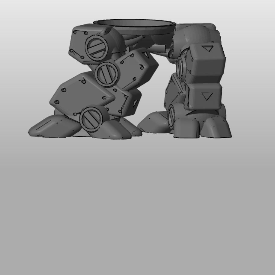 CHIBI-TECH SD - ANVIL CHASSIS         3D print model_1