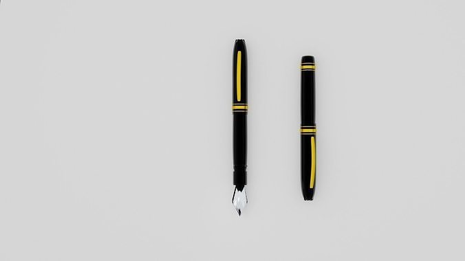 Classic Pen Free 3D model