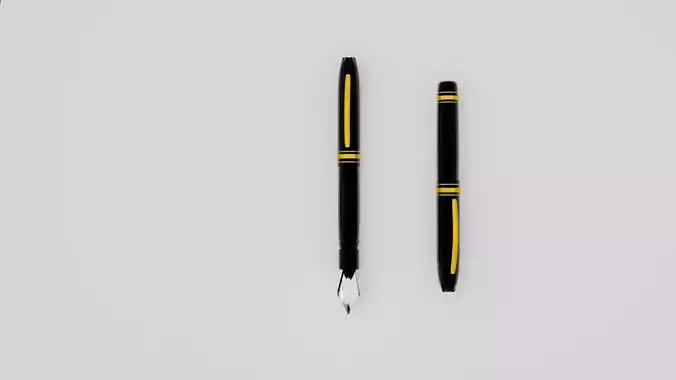 Classic Pen Free 3D model