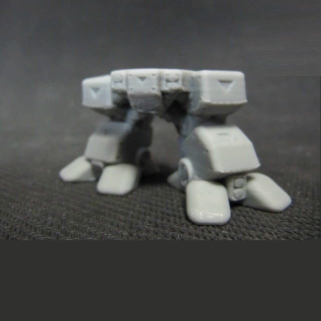 CHIBI-TECH SD - HAMMER CHASSIS 3D print model_2