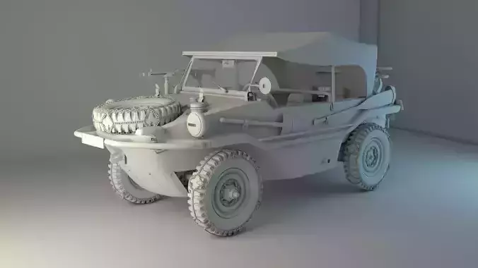 Volkswagen type 166 Schwimmwagen military edition