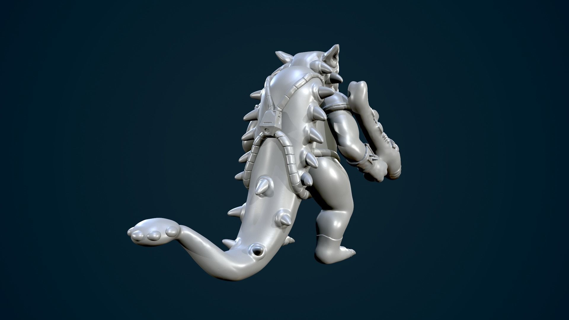 Ankylo Dinosaucers  Dinoplativolos 3D print model_4