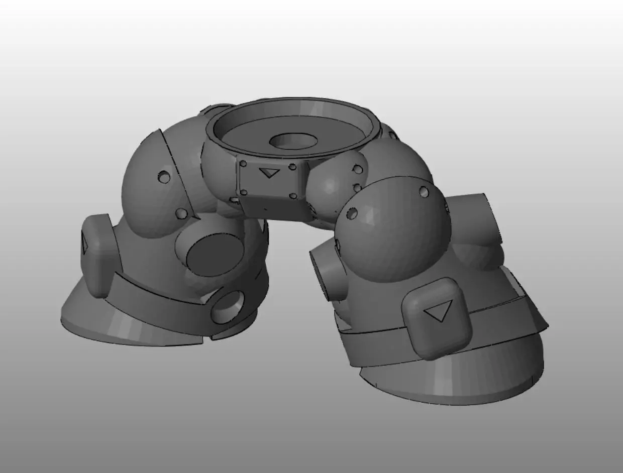 CHIBI-TECH SD - BOA CHASSIS 3D print model_0