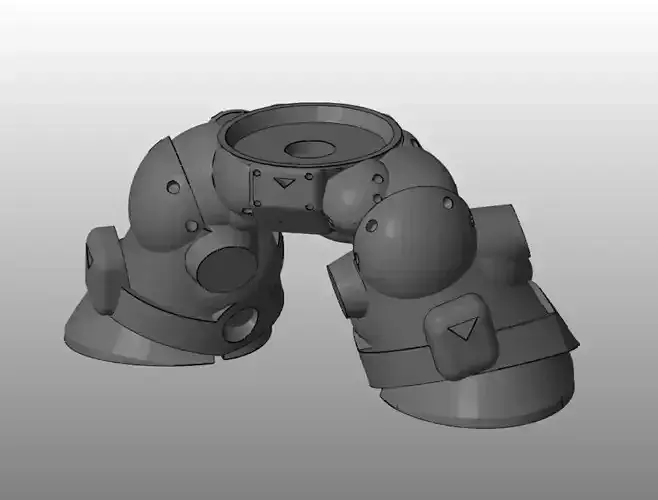 CHIBI-TECH SD - BOA CHASSIS 3D print model