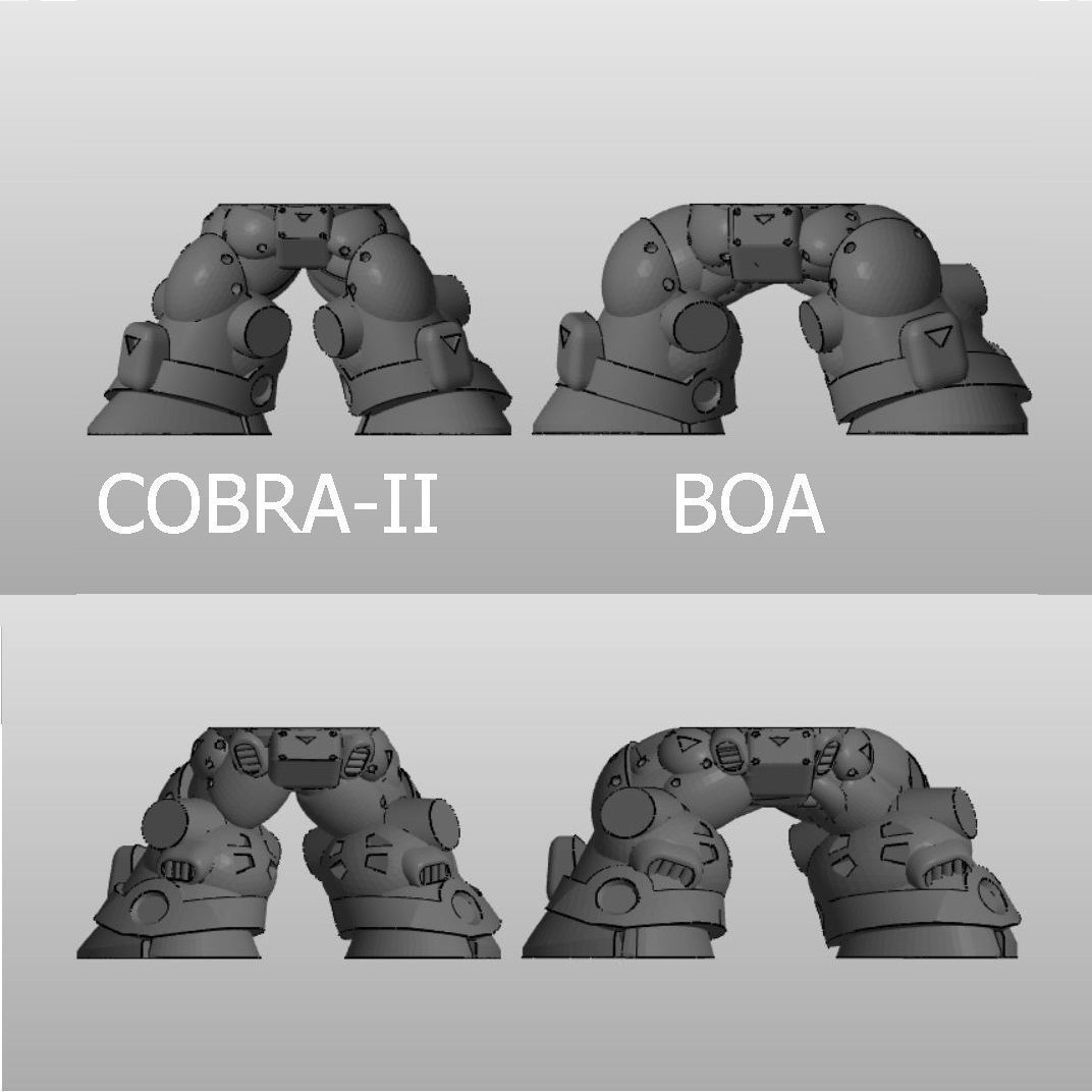 CHIBI-TECH SD - BOA CHASSIS 3D print model_20