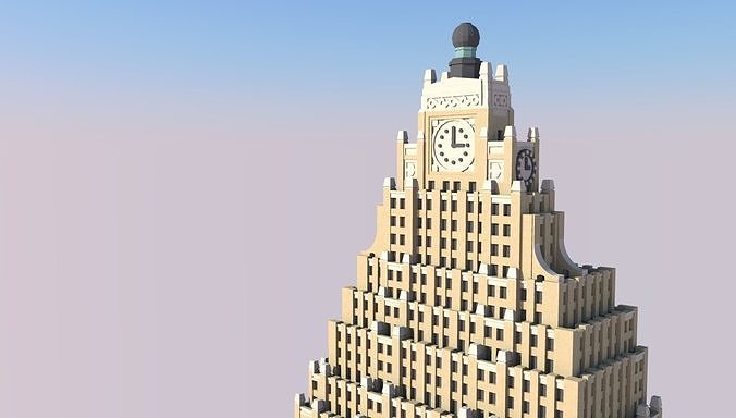 Paramount Building 3D print model
