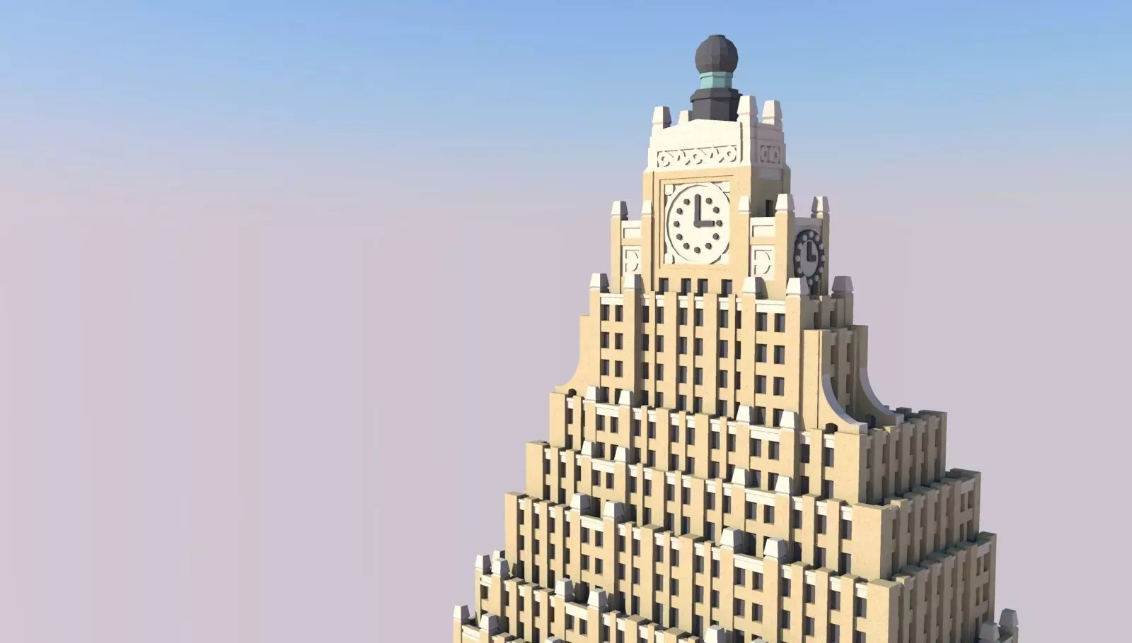 Paramount Building 3D print model_0