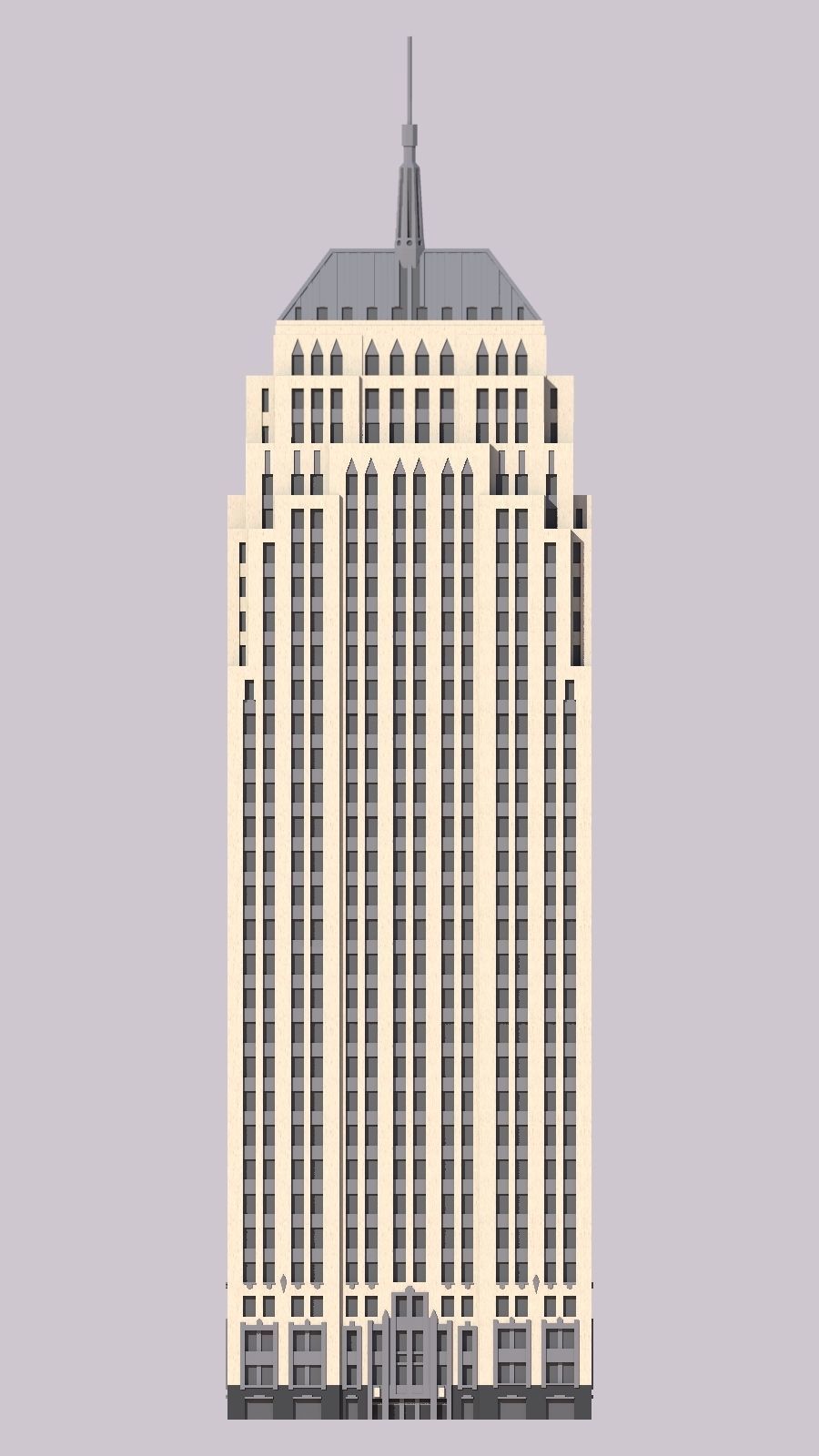 First National Center Oklahoma City 3D print model_3