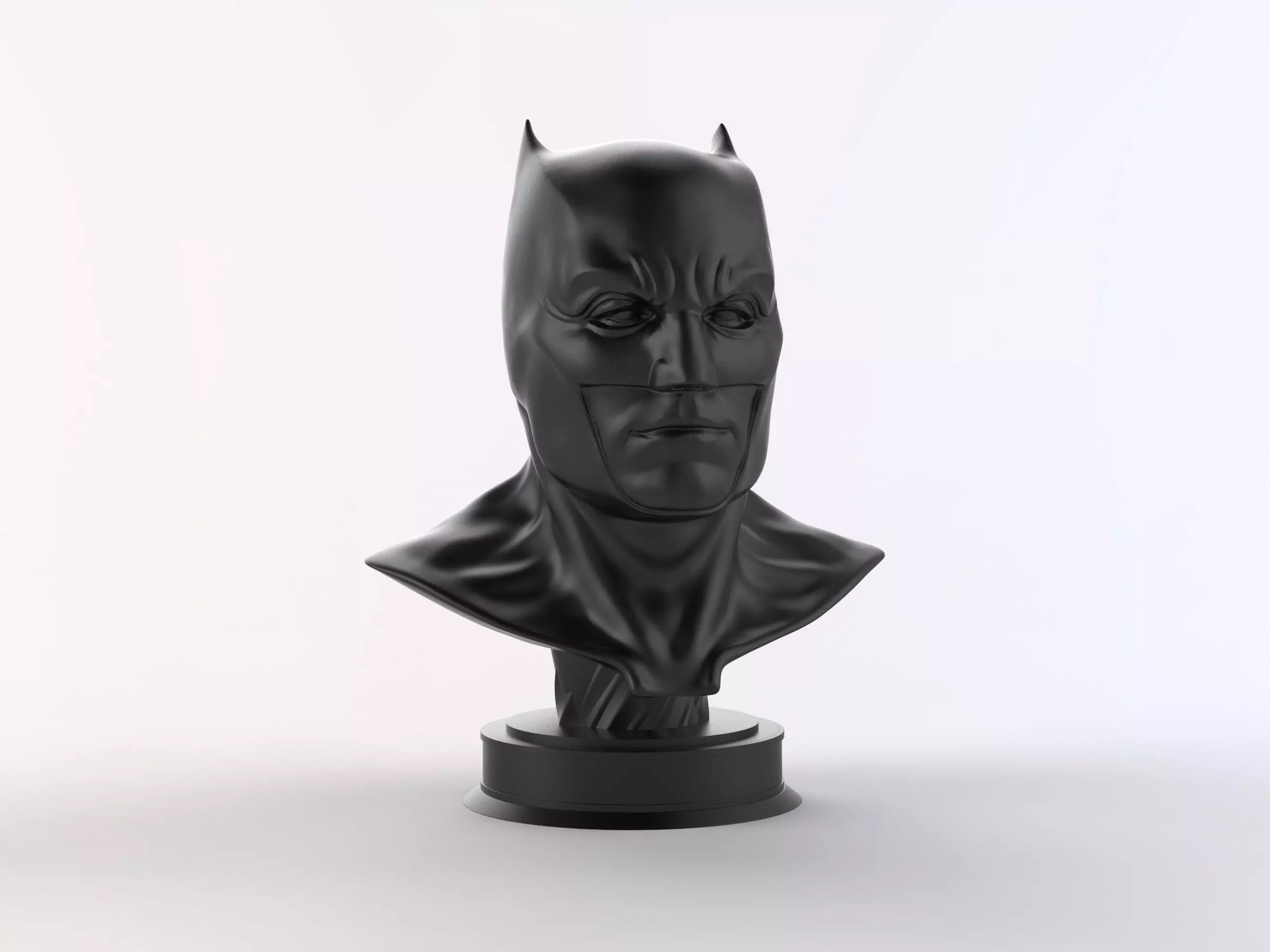 Batman Statue Batfleck 3D print model_0