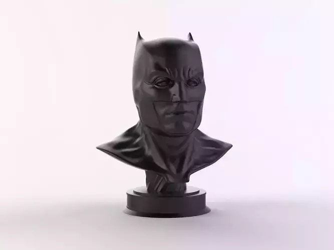 Batman Statue Batfleck 3D print model