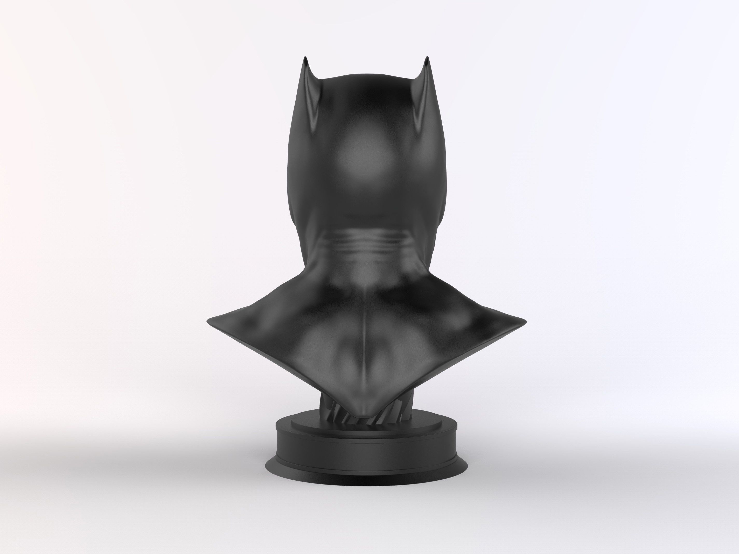 Batman Statue Batfleck 3D print model_2