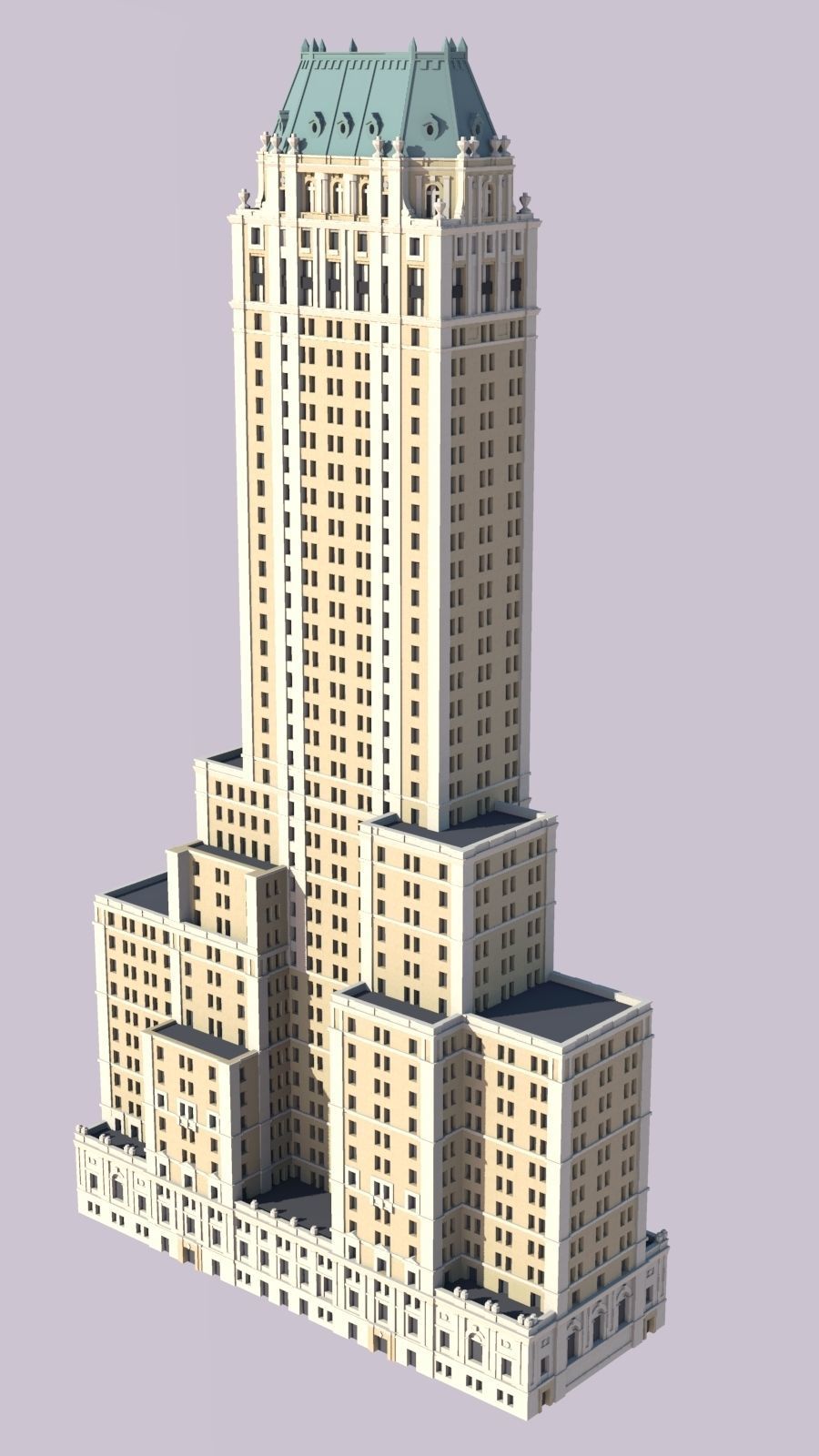 Hotel Pierre 3D print model_1