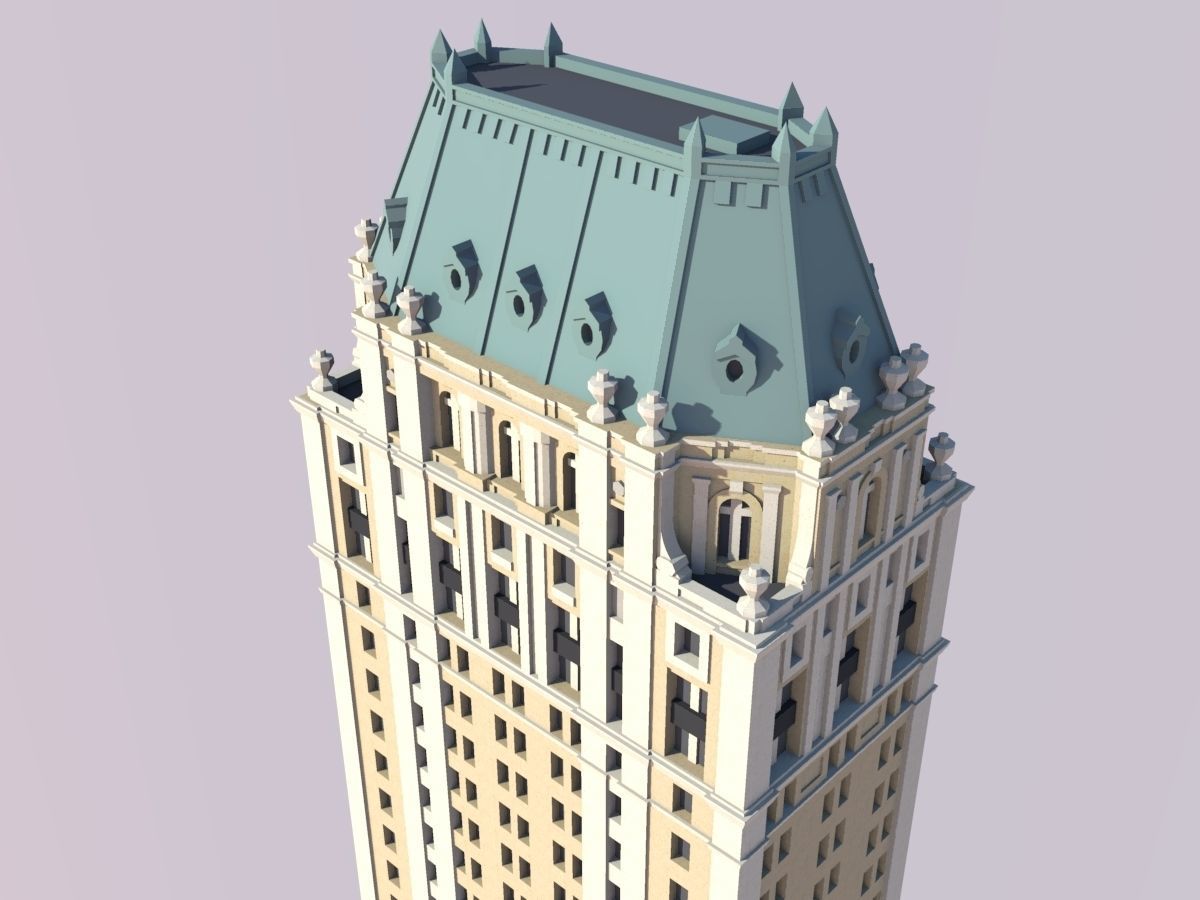 Hotel Pierre 3D print model_4